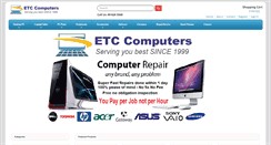 Desktop Screenshot of etccomputers.co.nz